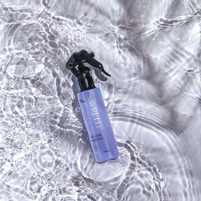 عطر الشعر بالورد واللافندر