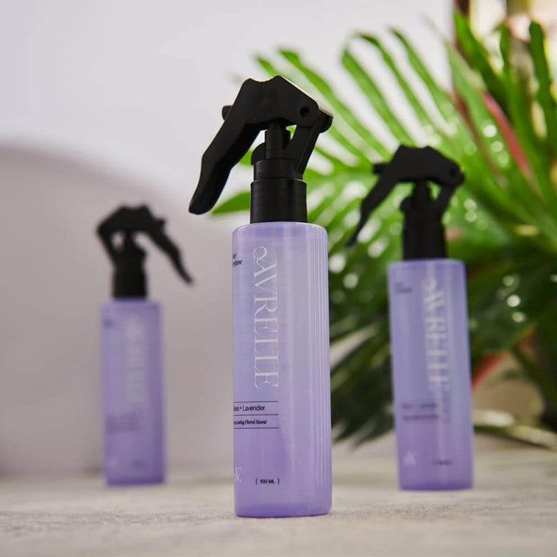 عطر الشعر بالورد واللافندر