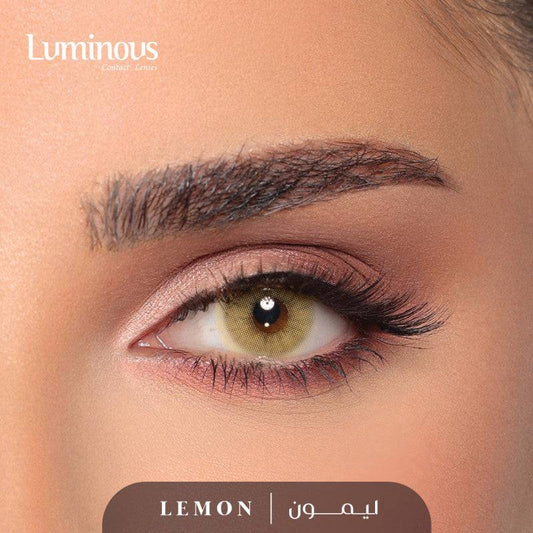 عدسات لومينوس الشهرية ليمون - Lemon - Ebuy.sa