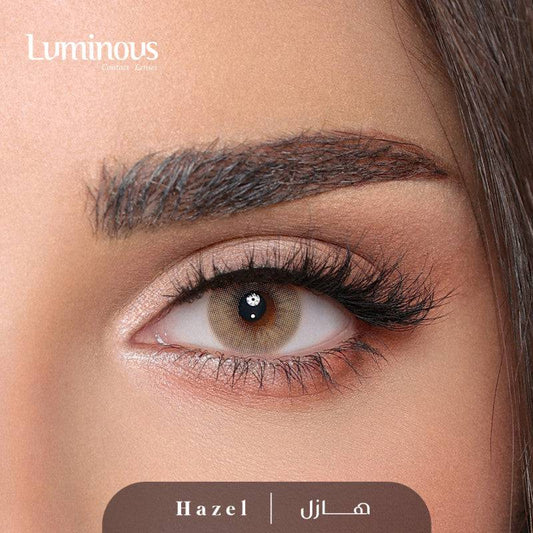 عدسات لومينوس الشهرية هازل - Hazel - Ebuy.sa