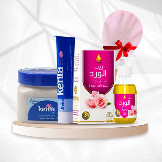 باقة اللمسة الوردية من كينتا -تفتيح وترطيب عميق - Ebuy.sa