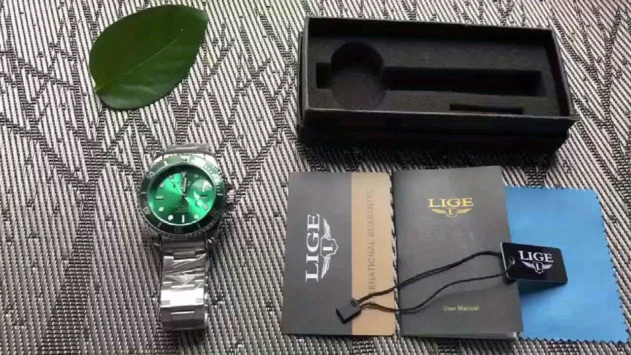 LIGE  ساعة فاخرة للرجال – كوارتز من - Ebuy.sa