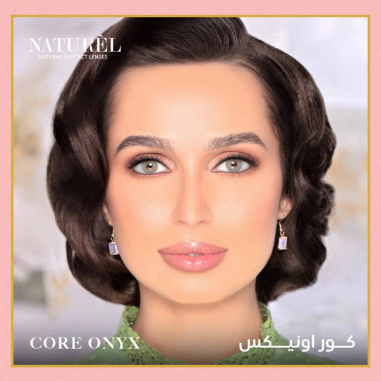 عدسات ناتشورال الشهرية كور اونكس - Core Onyx - Ebuy.sa