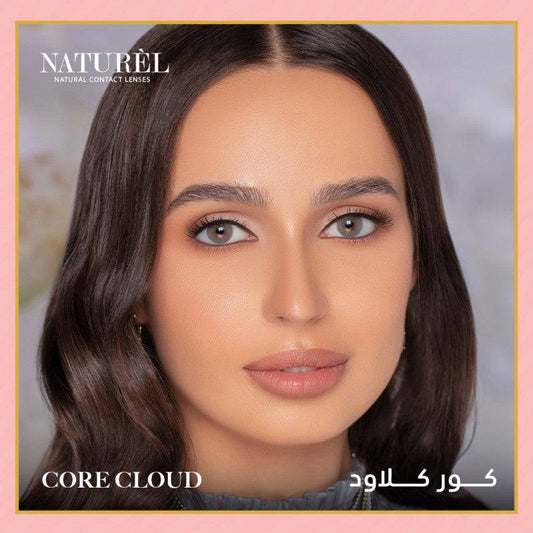 عدسات ناتشورال الشهرية كور كلاود - Core Cloud - Ebuy.sa
