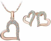 قلادة القلب الذهبية - Ebuy.sa