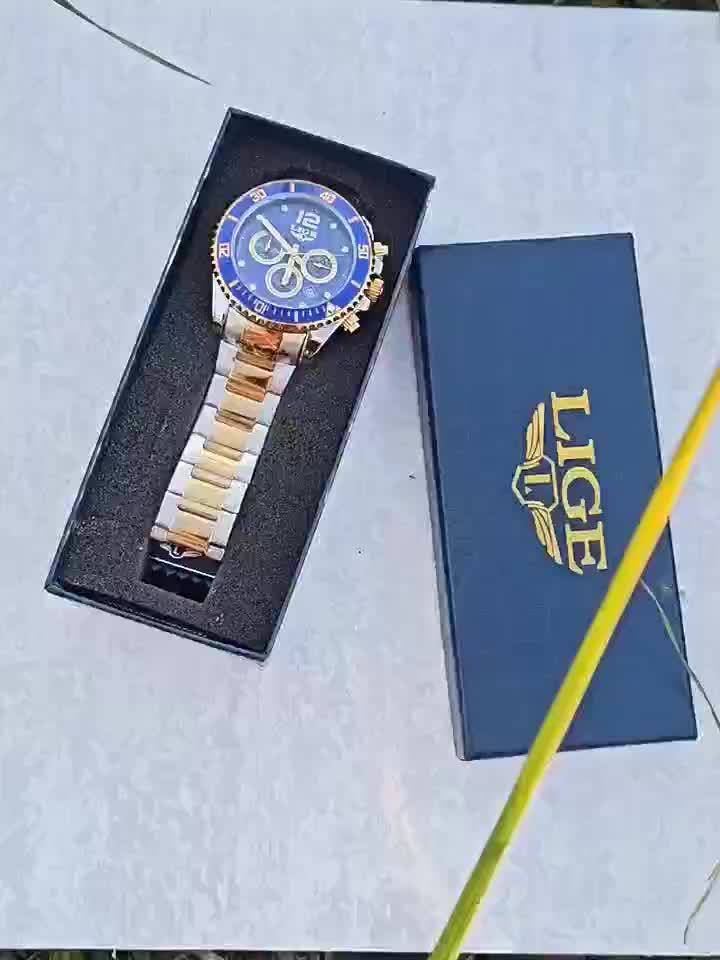 LIGE ساعة رجال للأعمال - Ebuy.sa