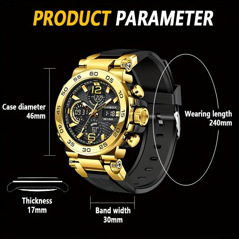 LIGE ساعة الكوارتز للأعمال من - Ebuy.sa