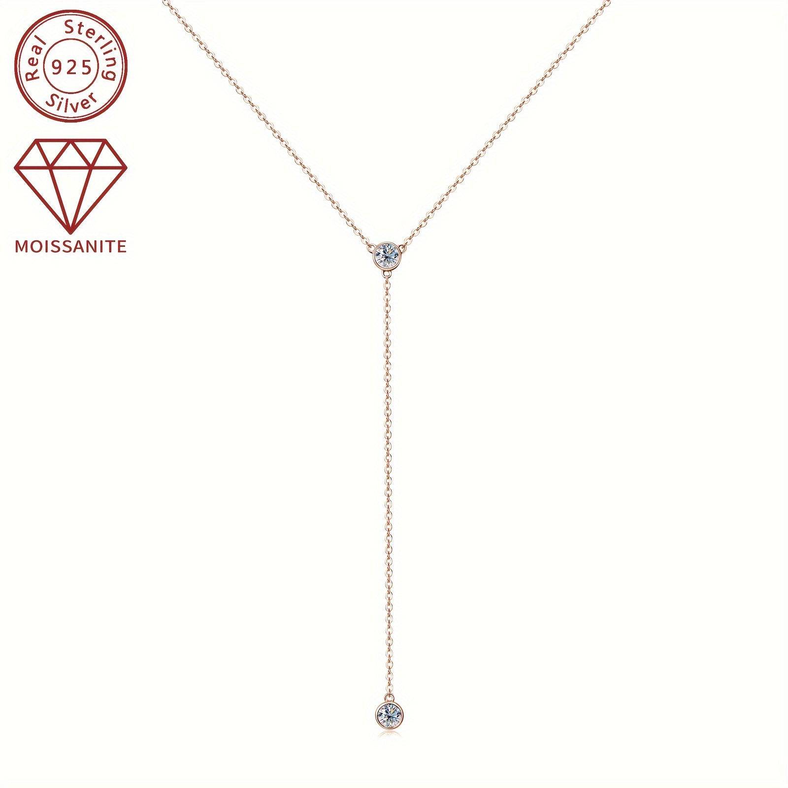 عقد نسائي أنيق – فضة إسترلينية مع أحجار موزمبيق طبيعية - Ebuy.sa