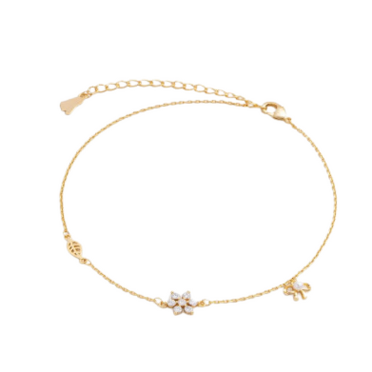  خلخال نسائي ناعم بلون ذهبي - Ebuy.sa