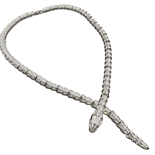 قلادة عظم الثعبان الفاخرة بتصميم عضة الثعبان – ستايل فينتاج - Ebuy.sa