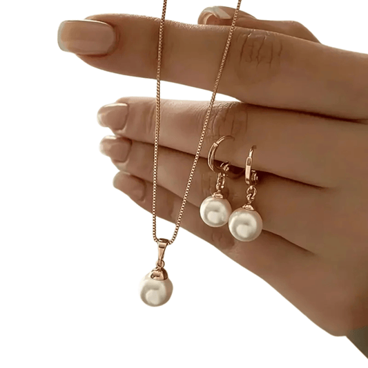 طقم اكسسوار لؤلؤ - Ebuy.sa