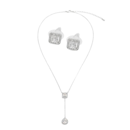  طقم نسائي متفرد باللون الفضي - Ebuy.sa