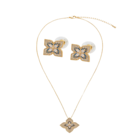  طقم نسائي أنيق باللون الذهبي - Ebuy.sa