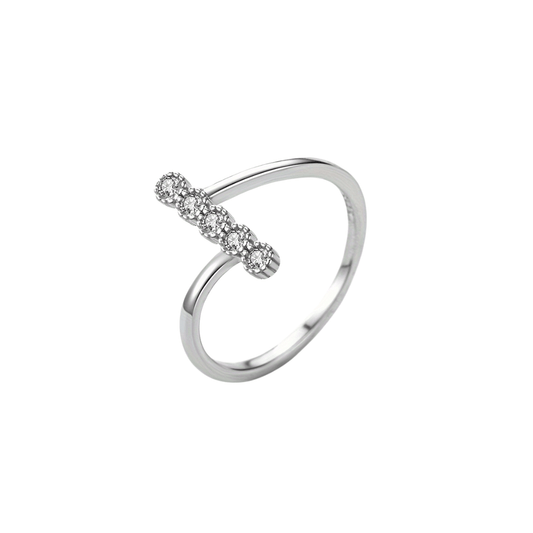 خاتم موضه نسائي من موديان فضة 925 - Ebuy.sa