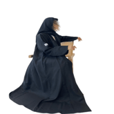 عباية بلاك فلاورز - Ebuy.sa