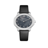 ساعة نسائية فنشي جلد بلون الأسود - Ebuy.sa