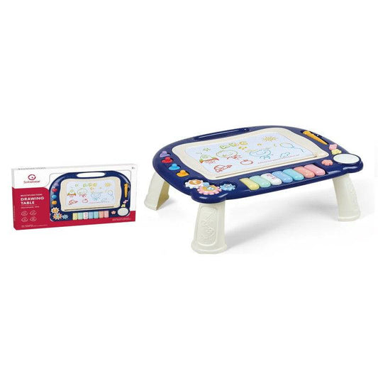 لوحة تلوين تعليمي وبيانو متعددة الوظائف ازرق - Ebuy.sa