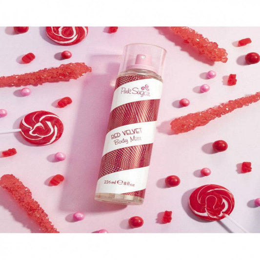 بينك شوقر - بخاخ معطر للجسم ريد فيلفيت 236 مل - Ebuy.sa