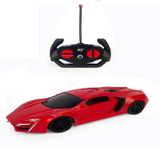 سيارة شامبيون ريموت 1:16 مع اضائة بطارية, أحمر - Ebuy.sa