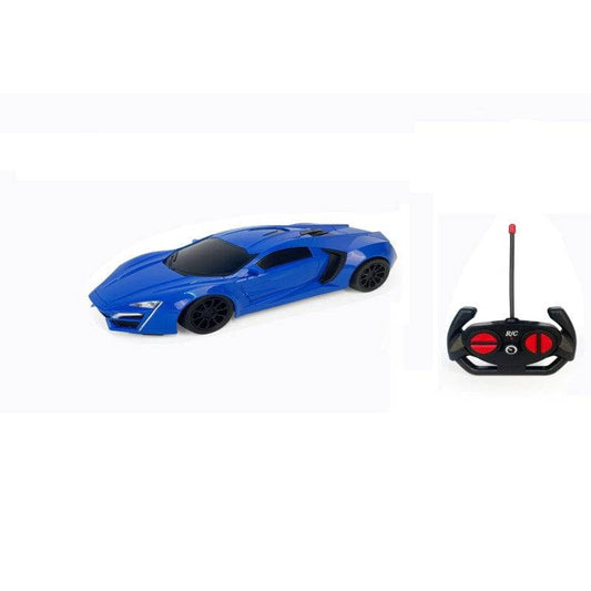 سيارة شامبيون ريموت 1:16 مع اضائة بطارية أزرق - Ebuy.sa