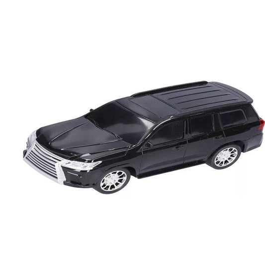 موديل كار سيارة ريموت مع بطارية واضائه 1:14 أسود - Ebuy.sa