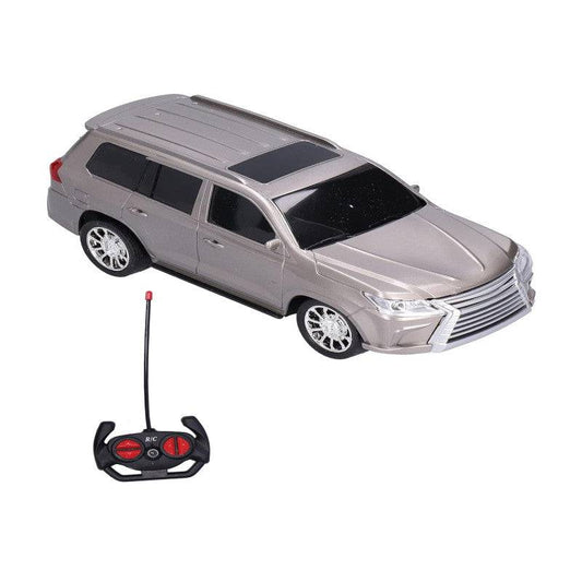 موديل كار سيارة  ريموت مع بطارية واضاءة  1:14, رمادي - Ebuy.sa