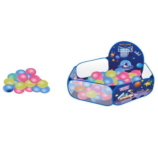 حاجز وكرة سلة الفضاء مع 50 كورة  19-2433299 - Ebuy.sa