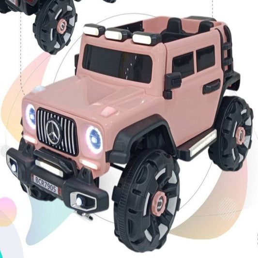 مرسيدس سيارة اطفال وردية - Ebuy.sa