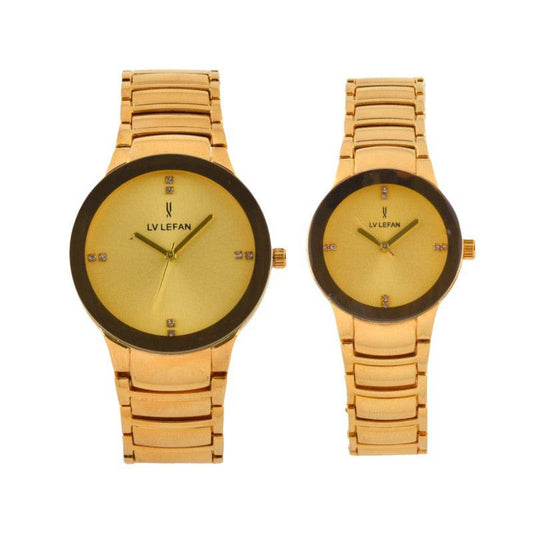 ليفان - طقم ساعات رجالي ونسائي - Ebuy.sa
