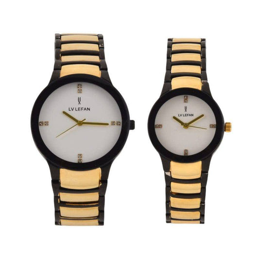 ليفان - طقم ساعات رجالي ونسائي - Ebuy.sa
