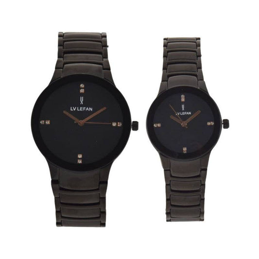 ليفان - طقم ساعات رجالي ونسائي - Ebuy.sa