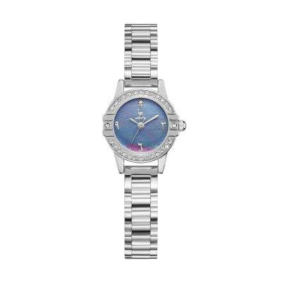 ساعة نسائي لويس ريفال 22002 فضي ميناء - Ebuy.sa