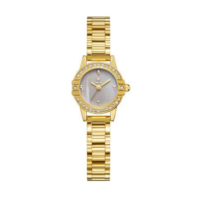 ساعة نسائي لويس ريفال 22002 ذهبي ميناءرصاصي - Ebuy.sa
