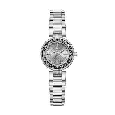 ساعة نسائي لويس ريفال 22005 فضي ميناء رصاصي - Ebuy.sa