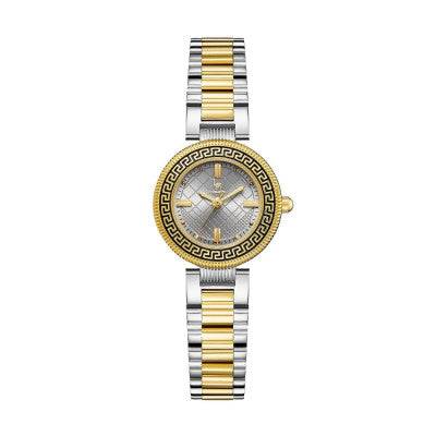 ساعة نسائي لويس ريفال 22005 لونين ذهبي ميناء رصاصي - Ebuy.sa