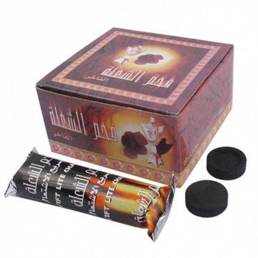 فحم الشعلة مدور/كرتون شد 12 - Ebuy.sa