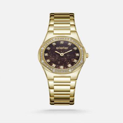 ساعة نسائيه بلون ذهبي - Ebuy.sa