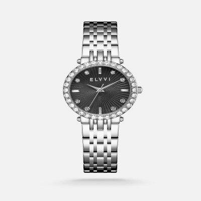 ساعة ستيل باللون الفضي - Ebuy.sa