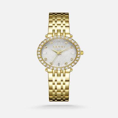 ساعة نسائيه ستيل باللون الذهبي - Ebuy.sa