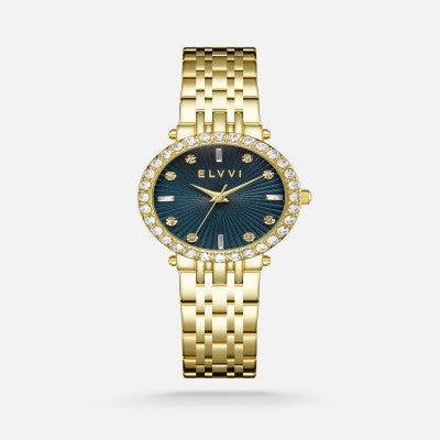 ساعة نسائيه ستيل باللون الذهبي - Ebuy.sa