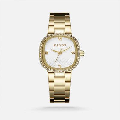 ساعة نسائيه ستيل باللون الذهبي - Ebuy.sa