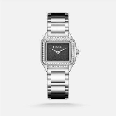 ساعة نسائيه ستيل بلون فضي - Ebuy.sa