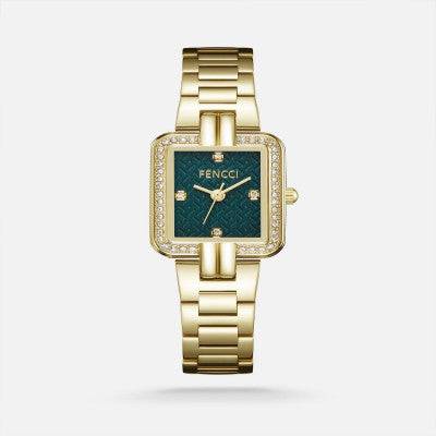 ساعة نسائيه ستيل بلون ذهبي - Ebuy.sa