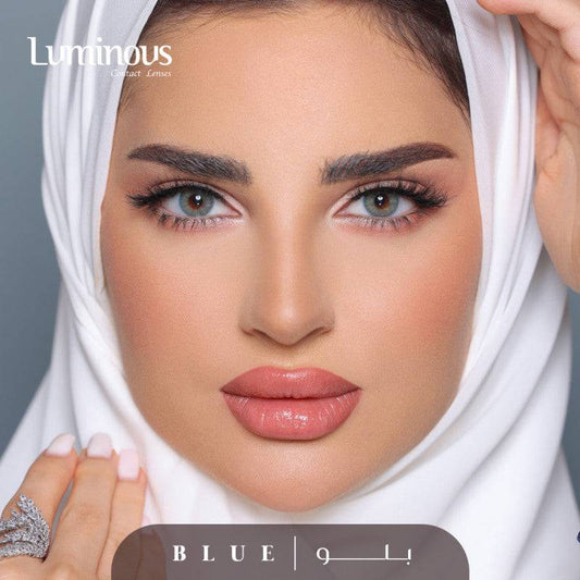 عدسات لومينوس الشهرية بلو - Blue - Ebuy.sa