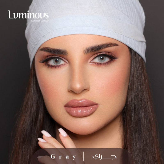 عدسات لومينوس الشهرية جراي - Gray - Ebuy.sa