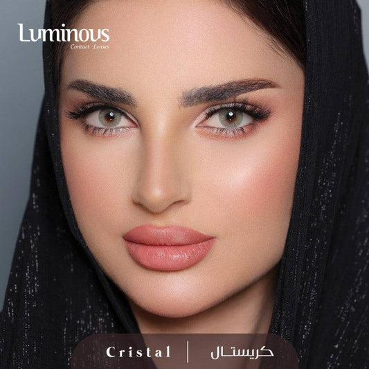 عدسات لومينوس الشهرية كريستال - Crystal - Ebuy.sa