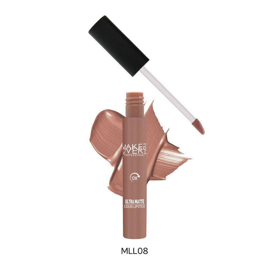 ميك اوفر 22 - احمر الشفاه الكريمي السائل الترا مات MLL08 - Ebuy.sa