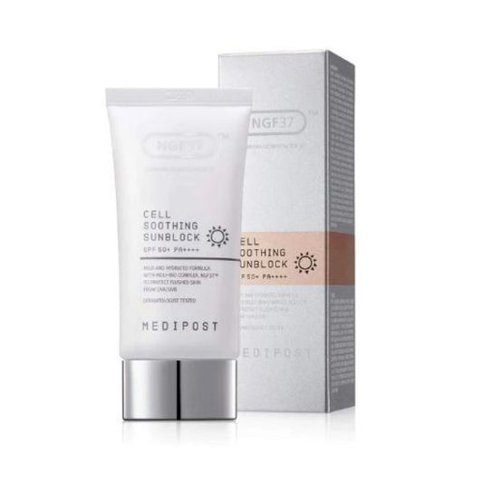 ميديبوست واقي شمس بالخلايا الجذعية NGF37 يساعد على تحفيز عوامل النمو الطبيعية في البشرة - Ebuy.sa