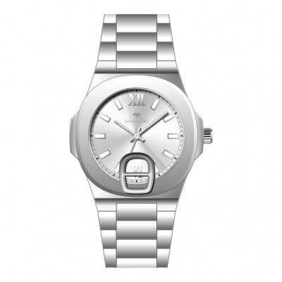 ساعة رجالي لويس ريفال LR25209 فضي كامل - Ebuy.sa