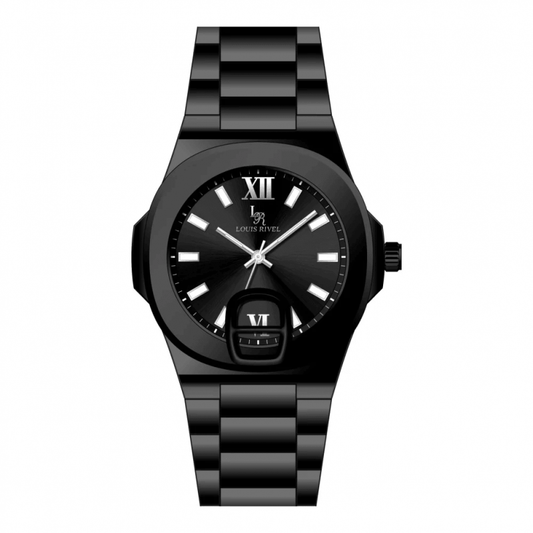 ساعة رجالي لويس ريفالLR25209 اسود كامل - Ebuy.sa